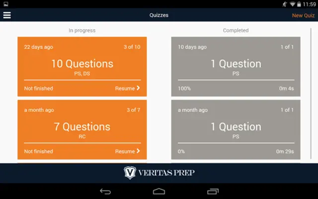 GMAT Question Bank android App screenshot 5